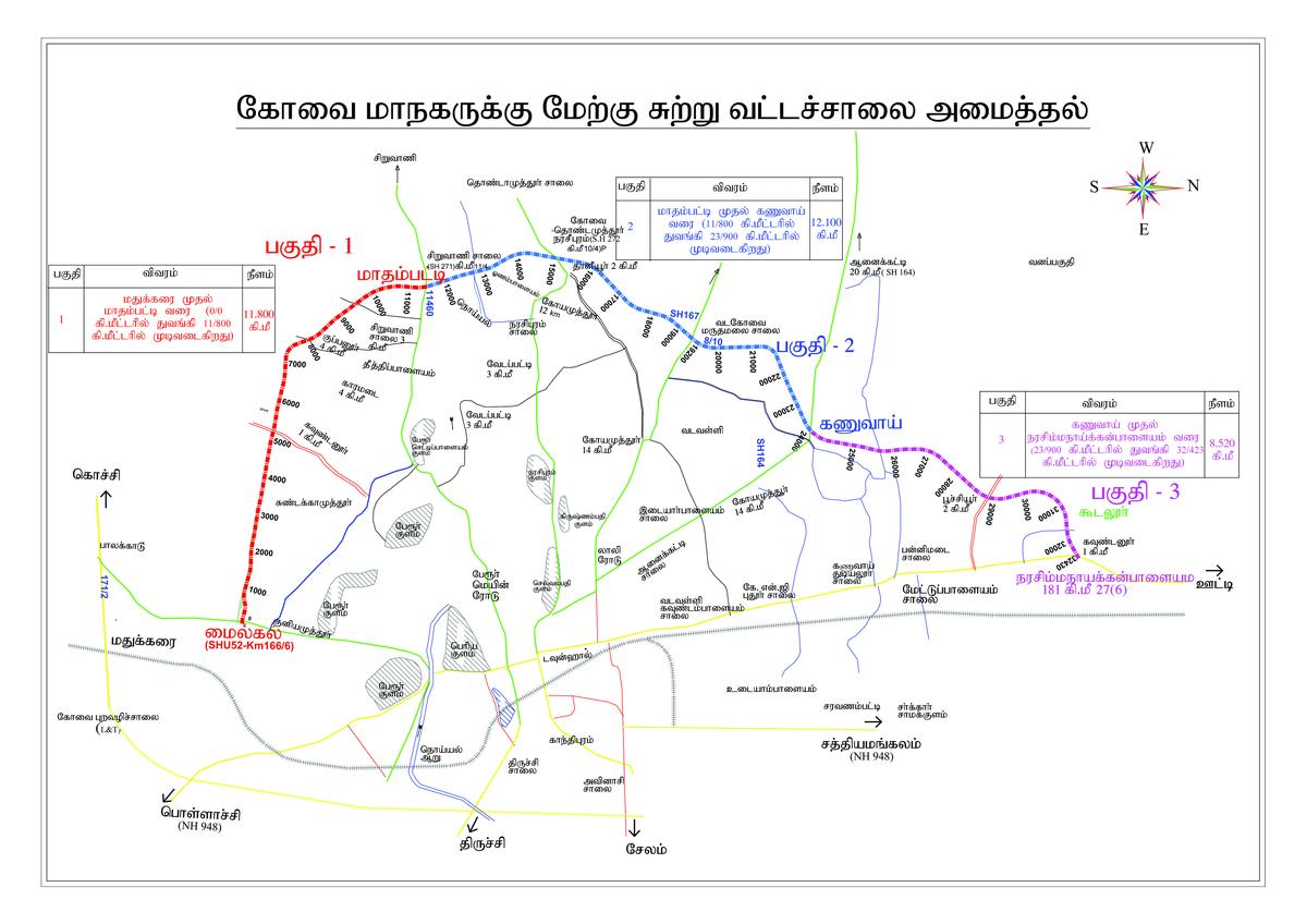 T.N. Ministers launch Western Bypass works in Coimbatore The Hindu